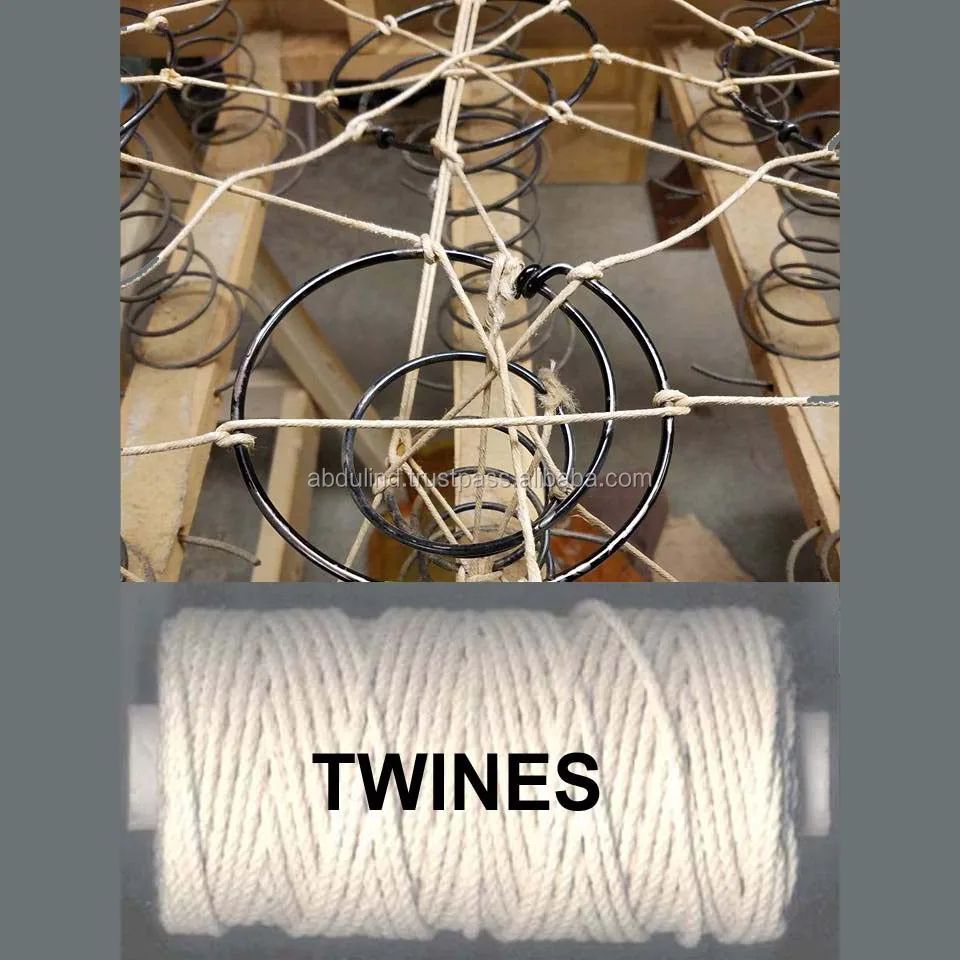 FURNITURE TWINE - Spring Twine - sofa twine, chair twine, Furniture sofa chair mattress Spring Binding Twine (Piping Cord)