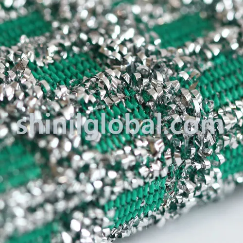 Korean Non scratch colorful kitchen sponge cleaner silver and gold Wholesale Cleaning Dishes Sponges