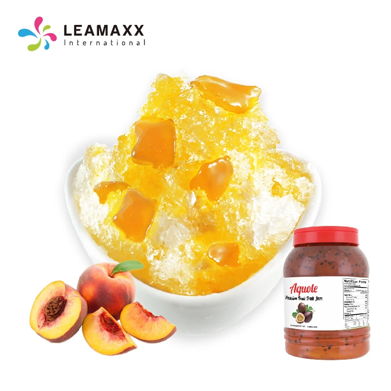 Taiwanese Real Fruit Peach Jam for Smoothie Drinks and Ice Products