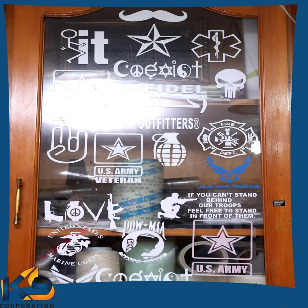 Custom Transfer Decal Car Vinyl Stickers Die cut stickers