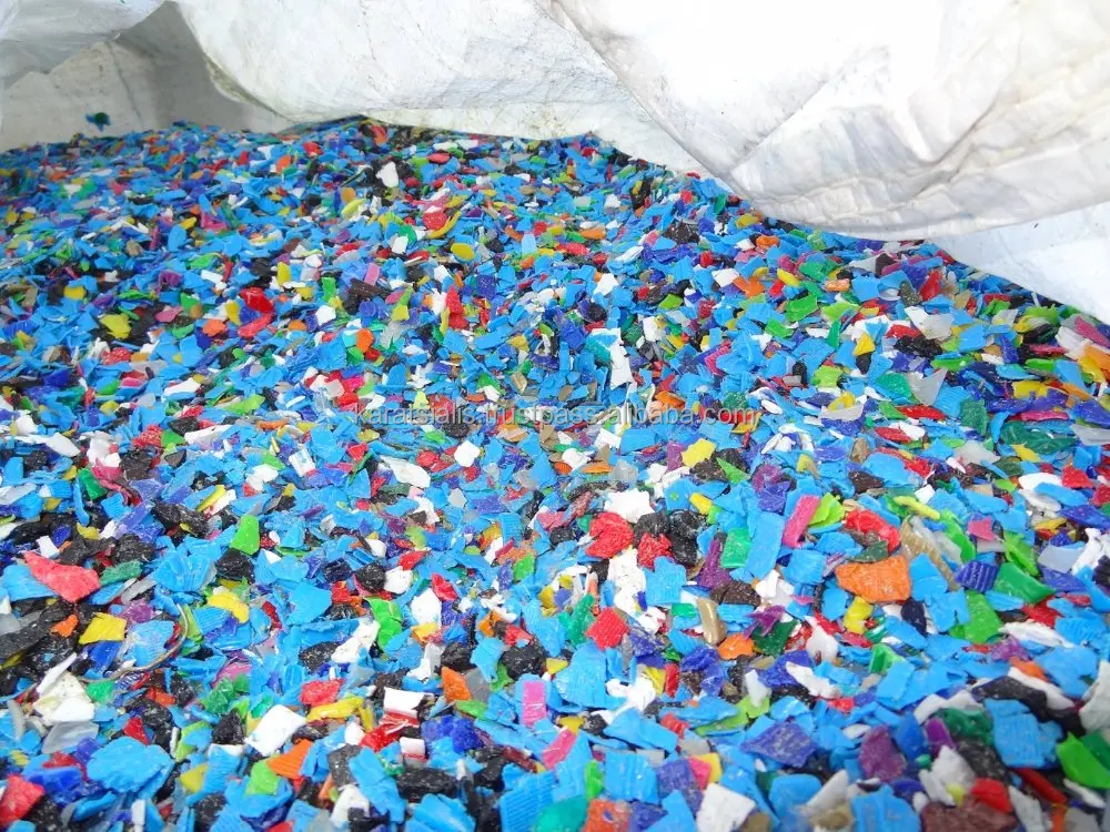 
PP / PE CAPS MIX COLORS GRINDED or BALES SCRAP-WASTE 