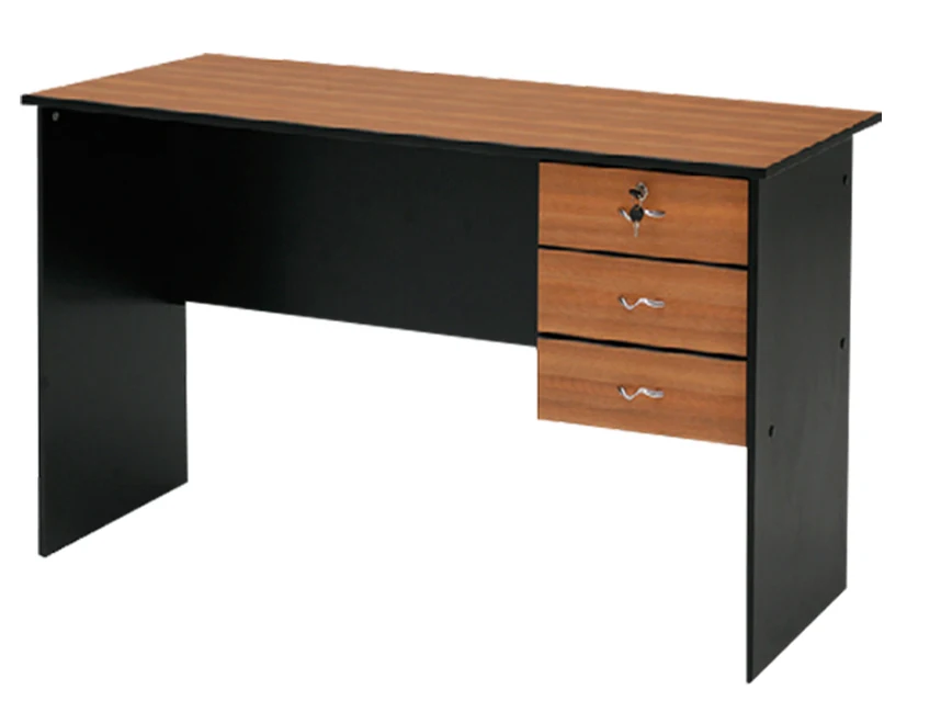 Modern Wooden Particle Board Knock Down Executive Office Furniture Desk Design 1333