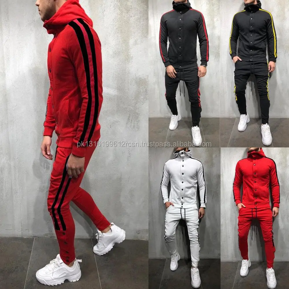 
Red Track Suit / Fine Quality Tracksuit / Branded Track Suit 