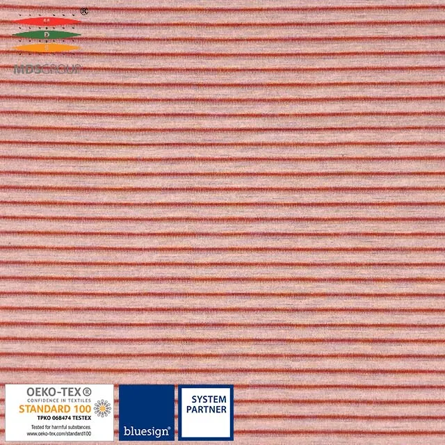 72%POLYESTER 6%WOOL 22%CD POLYESTER CIRCULAR KNIT HYDROPHILIC STRIPE