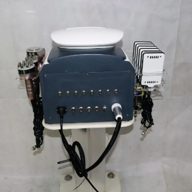 High quality Factory price 6 in 1  Cavitation Vacuum RF  Lipo Laser Slimming Machine