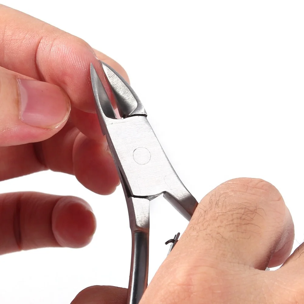 Premium Polished High grade stainless steel Nail Pliers/Pedicure Nail cutters with customized shapes, colors, packing and logo