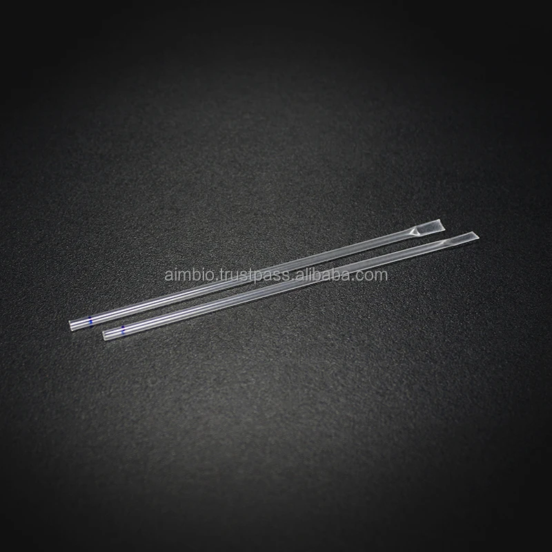 Medical Laboratory Plastic Blood Collection and Transfer Capillary Tube with Two Lines 10ul & 20ul