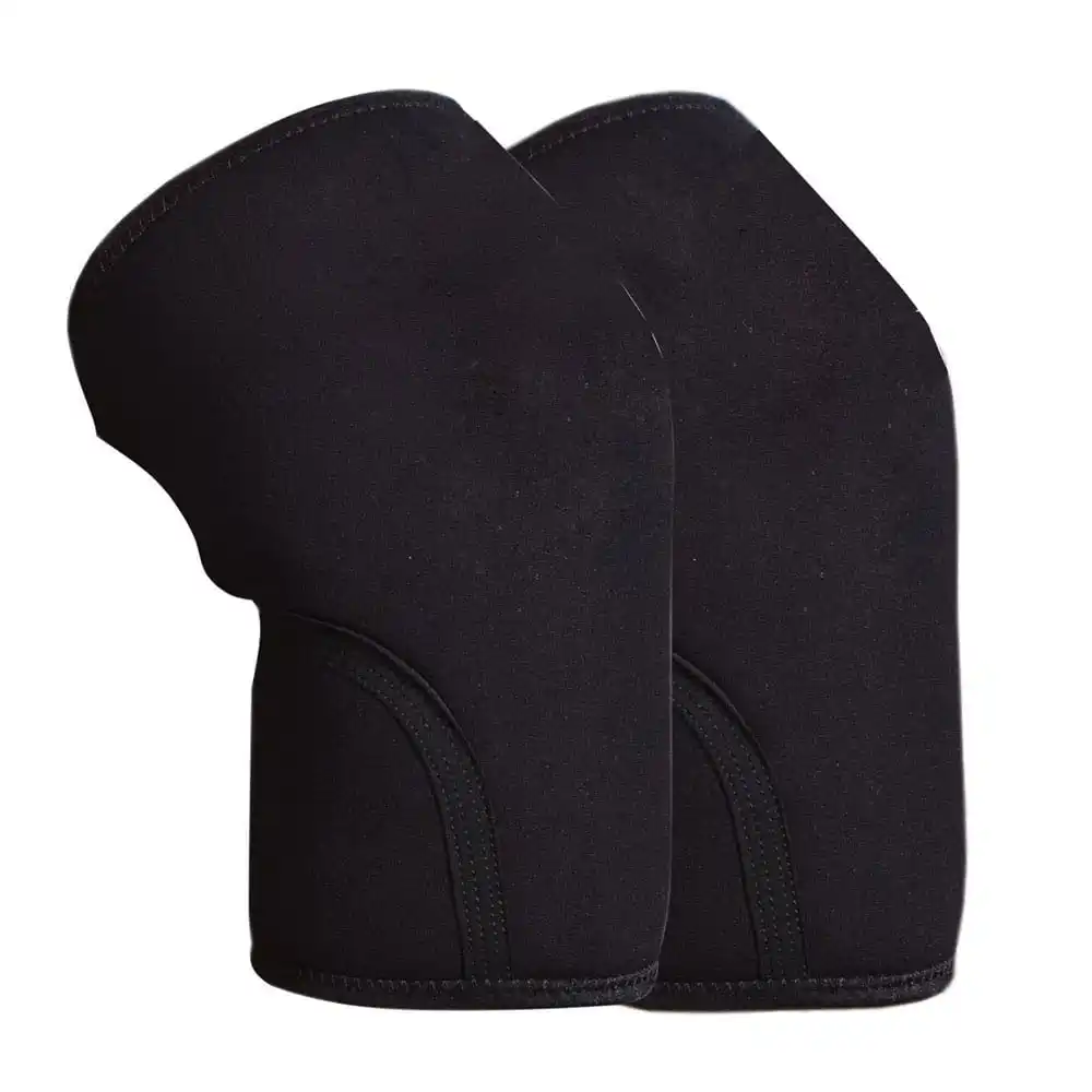 2022 Brussels Sports 7mm compression Breathable Adjustable knee brace weightlifting knee pad Sports wear knee pad blue Color pad