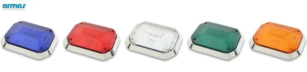 Светодиодная вспышка для скорой помощи с боковым креплением