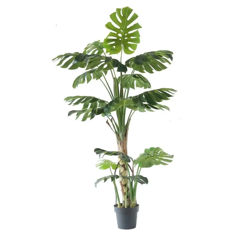 LS16070419 foshan longsun wholesale manufacturer wholesale silk fabric material artificial bonsai plant