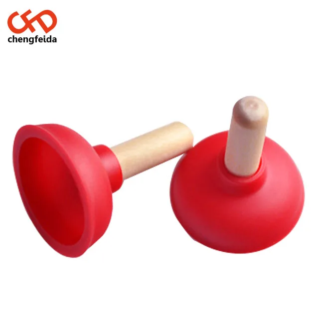 Mini Universal Toilet rod Squatting pan dredging Plunger Sucker Stand Holder For Cell Phone