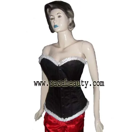 Ladies Fashion Corset, Full Breast Corset, Steel Bones Corset