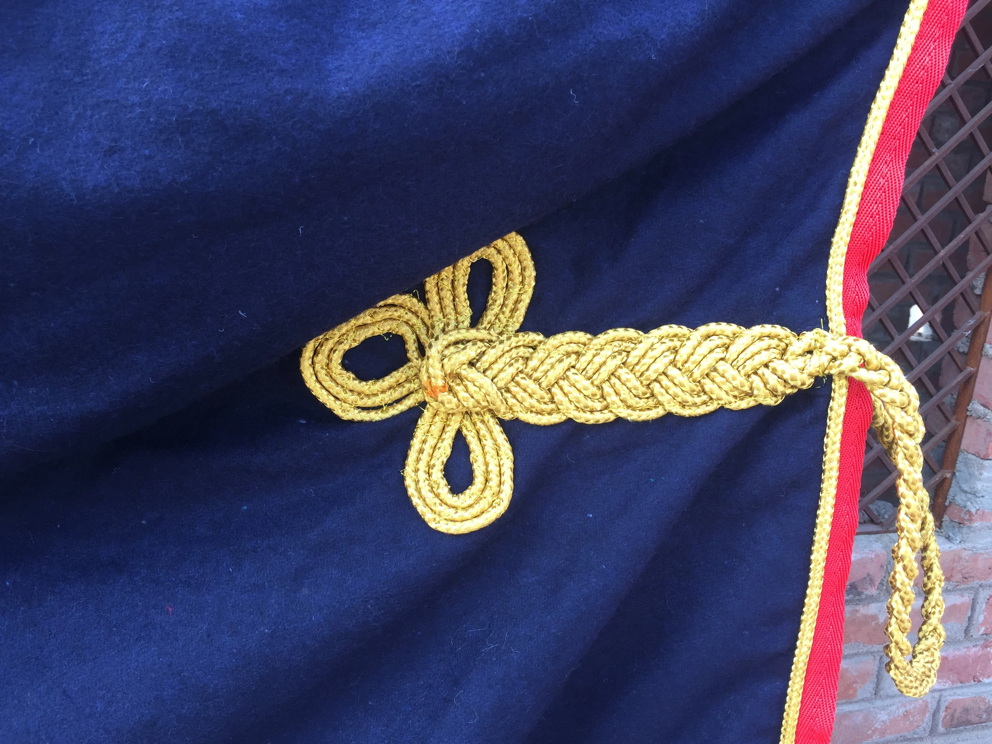 wool horse rugs cord and flower NAVY HORSE Wool rugs  navy wool rugs with red binding