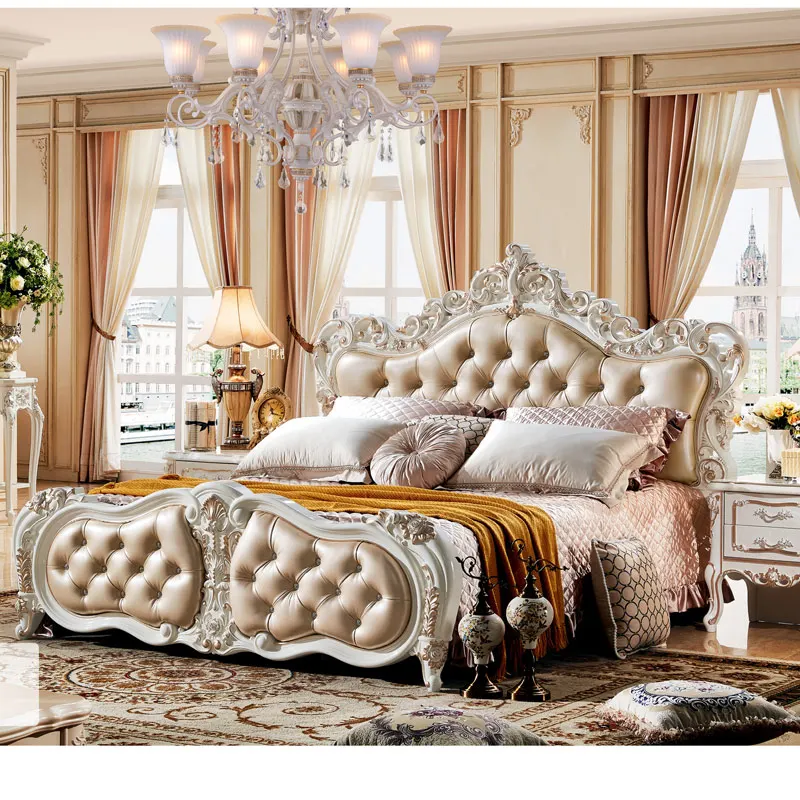 Hot Sale Chinese Classical Style Royal Furniture Bedroom Set