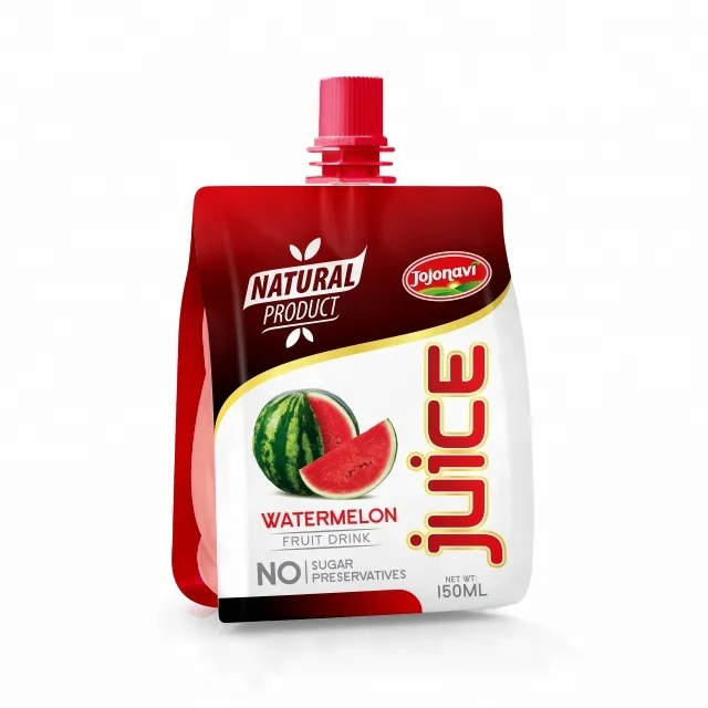 Grape Juice Fruit Drink 150ml Spouted Stand up Pouch