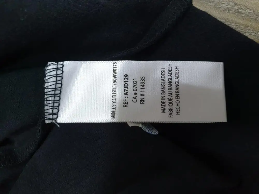 Clothes stock/item in stock brand labels Women's Sexy Tunic Sleeveless V-neck Long Sleeve Cotton Dress Excess Bangladesh