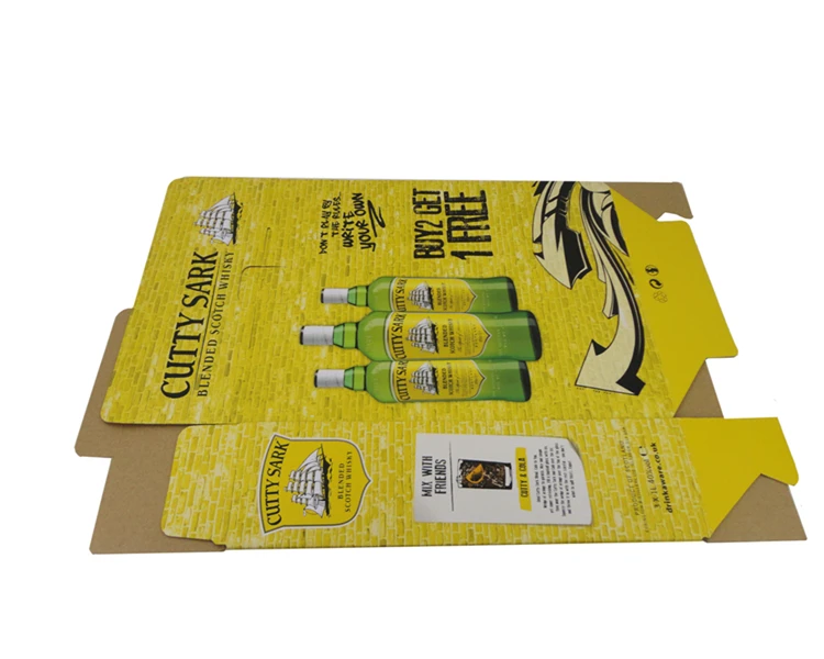 Caja E Flutl Cardboard Wine Box Para Vino Luxury Corrugated 3 Bottles Coated Paper for Wine Pack Package Box Handmade Accept