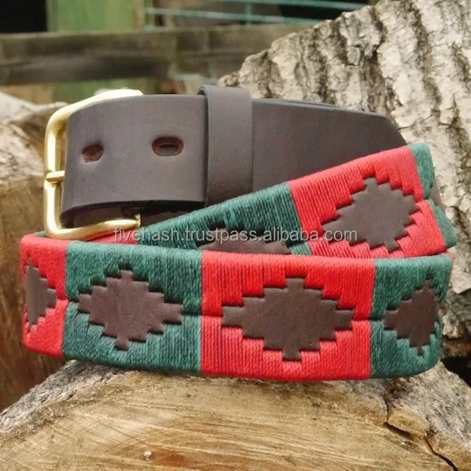 High quality OEM design Polo leather belt