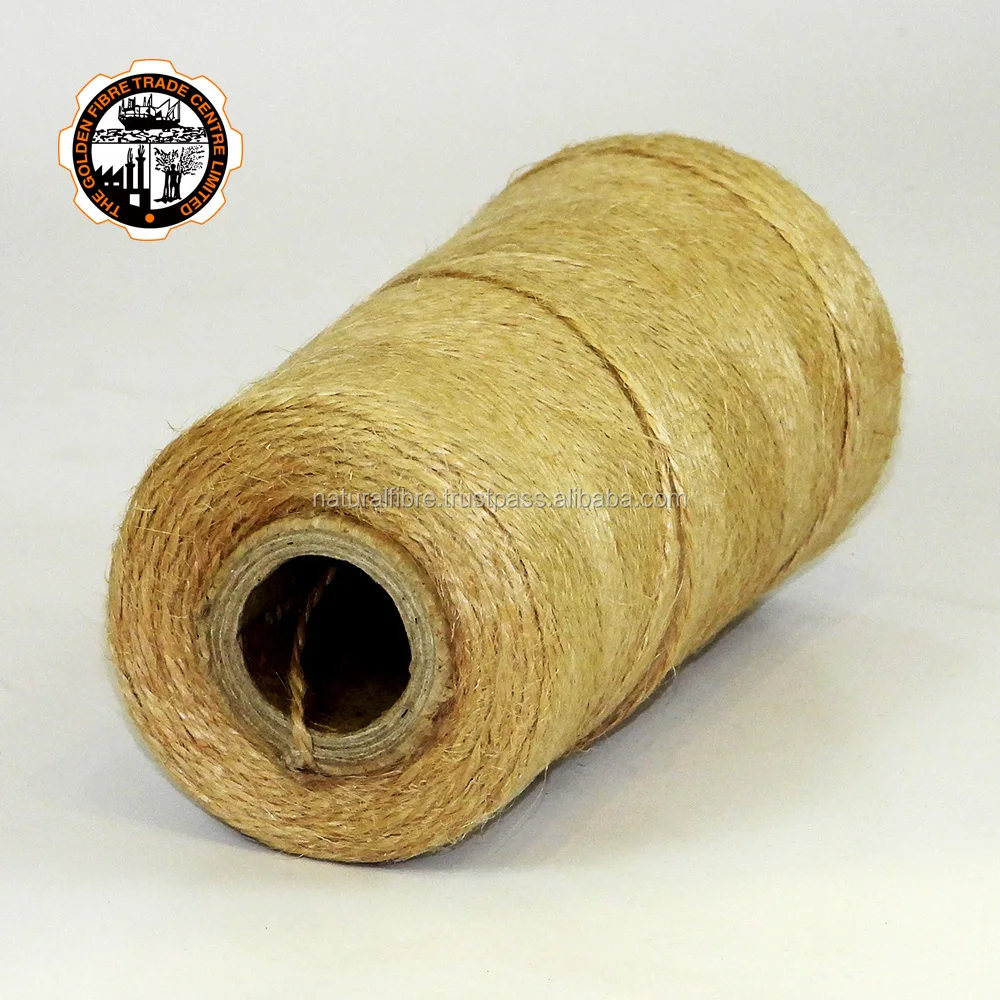 
Sacking Quality Eco-Friendly Carpet Making Hank Packed Jute Yarn from Bangladesh 