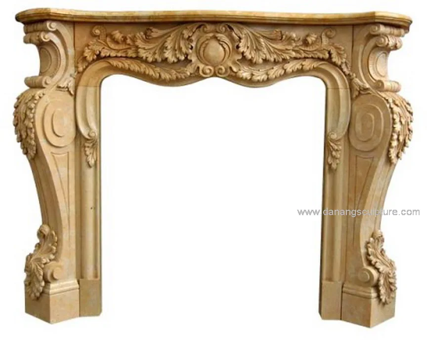 European style boy statue marble fireplace mantle french classic marble fireplace with angel statues design