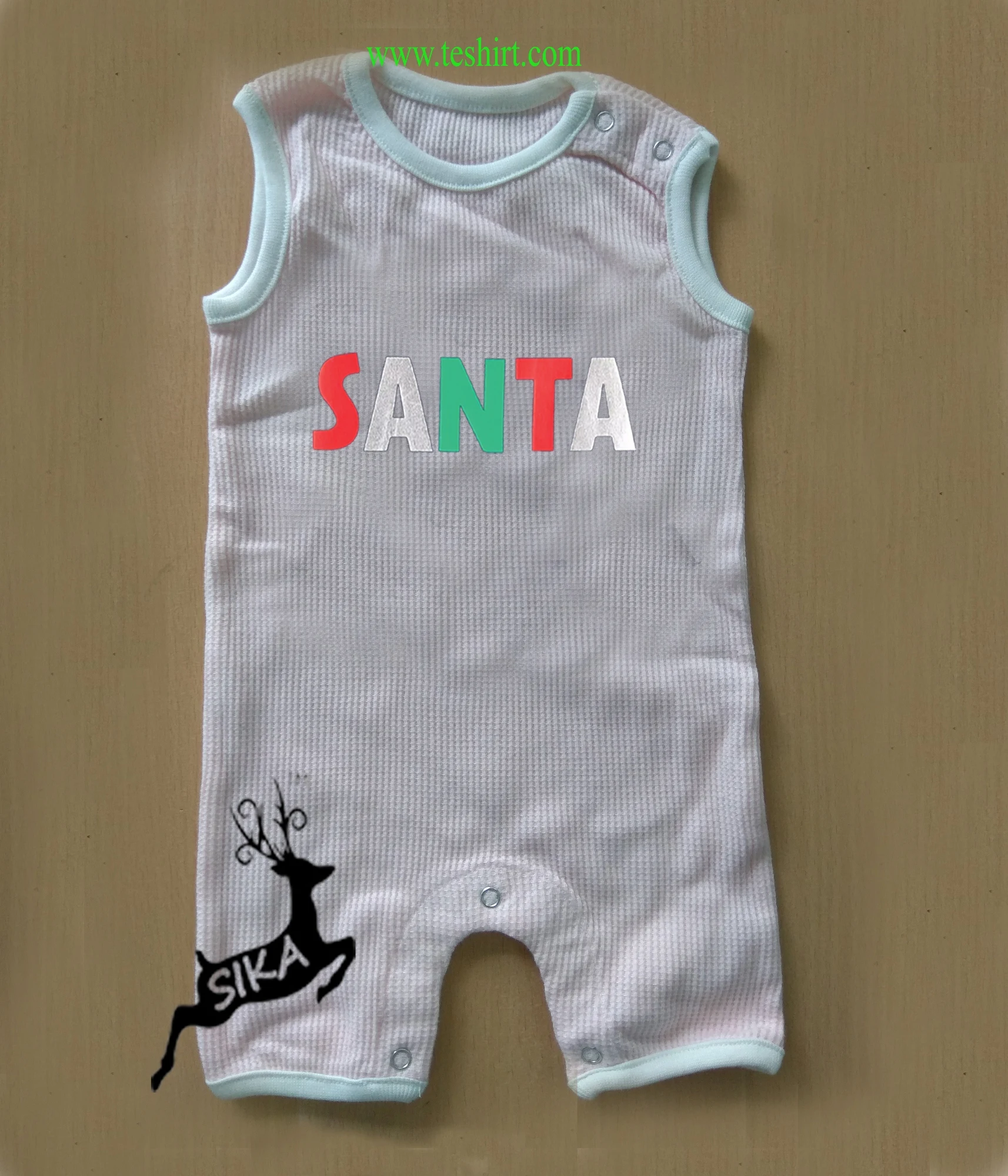 
100% Organic Cotton OEM Baby Rompers Custom Print Infant Baby waffle Romper eco friendly European quality fashion kids rompers 