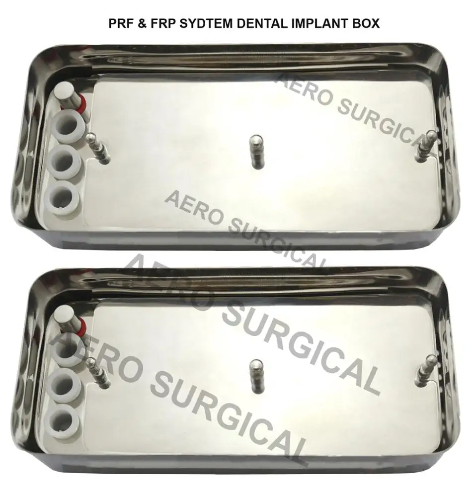 
Dental PRF Platelet Rich Fibrin PRF and GRF System Box Implant Surgery Cassette <span style=