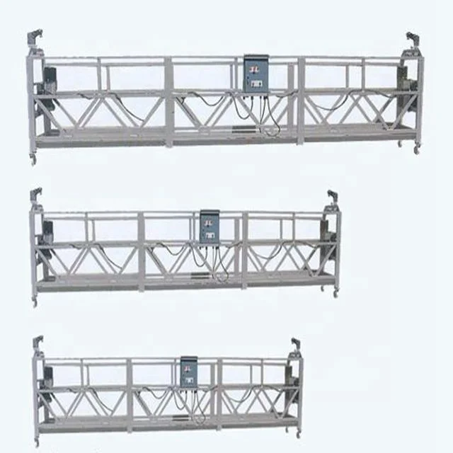 Рабочая высота 100 м ZLP630 подвесная платформа из алюминиевого сплава с подъемником LTD6.3