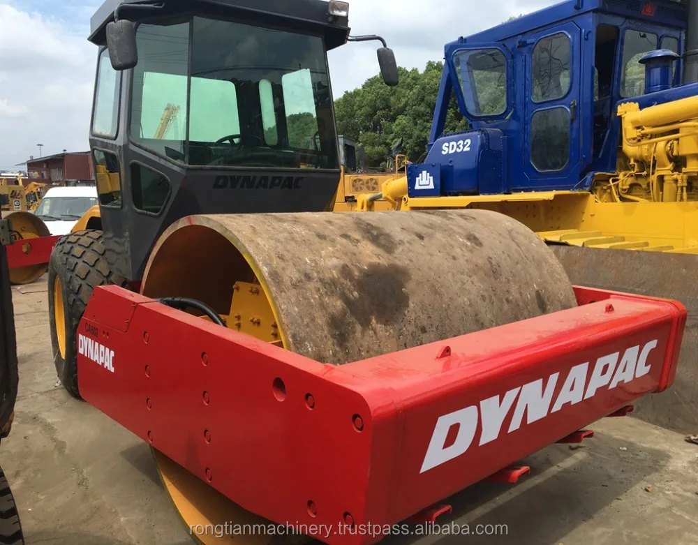  Подержанный дорожный каток dynapac CA602 для продажи на площадке в Шанхае
