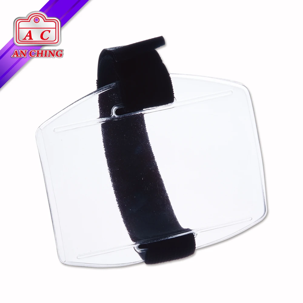 Emergency Service PVC Armband ID Card Badge Holder