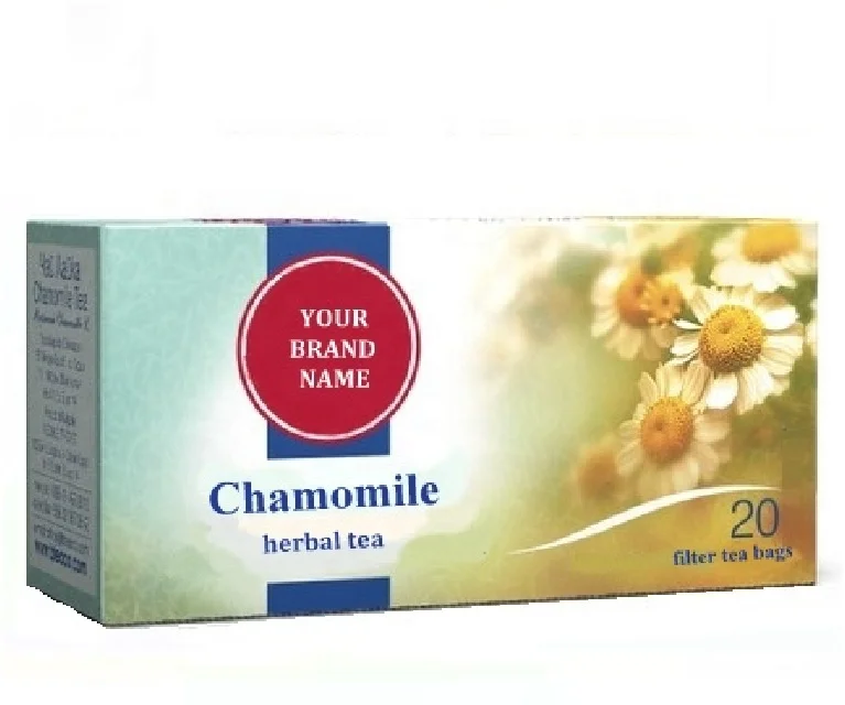 Травяной чай из ромашки | Частная торговая марка | Оптовая продажа | Сделано в ЕС