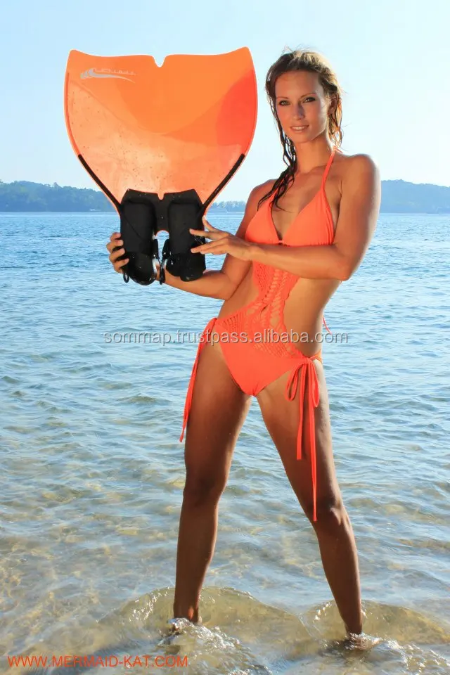 2021 High Quality Adult Apnee Black Clear MONOFIN from France Made of Rubber Training Mermaiding Swim Dive Size 2182 44 FR Scuba