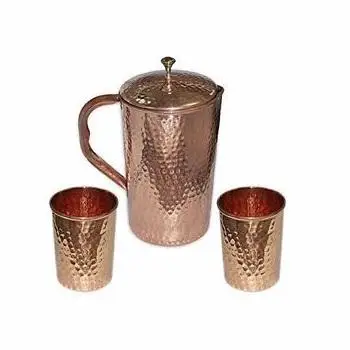 Набор кувшинов для воды из твердой меди кухонный Настольный кувшин стильные распродажи