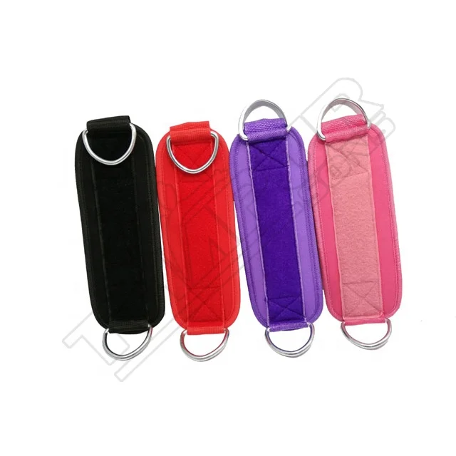 Custom Gym Ankle Strap 6 Weight Lifting PVC Rubber Logo / Woven Logo or Customized PK Sport Safety Sport Ankle Winter Unisex EVA