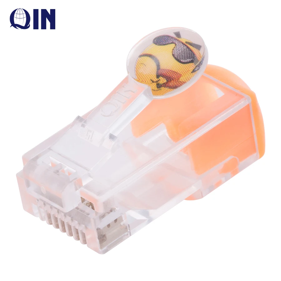 Hot Sale UTP/FTP Cat5e Cat6 Cat7 RJ45 Connector for all Size Cables 8P8C Modular Plug, 3 in 1