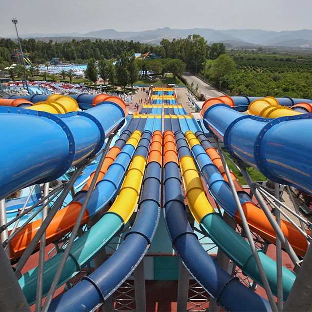 
Водная горка индиго 