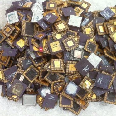 Процессор CPU, керамический лом Intel Pentium 386 / 486