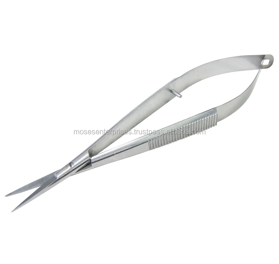T.C Castroviejo Needle Holder and TC Micro scissors - Curved Angel