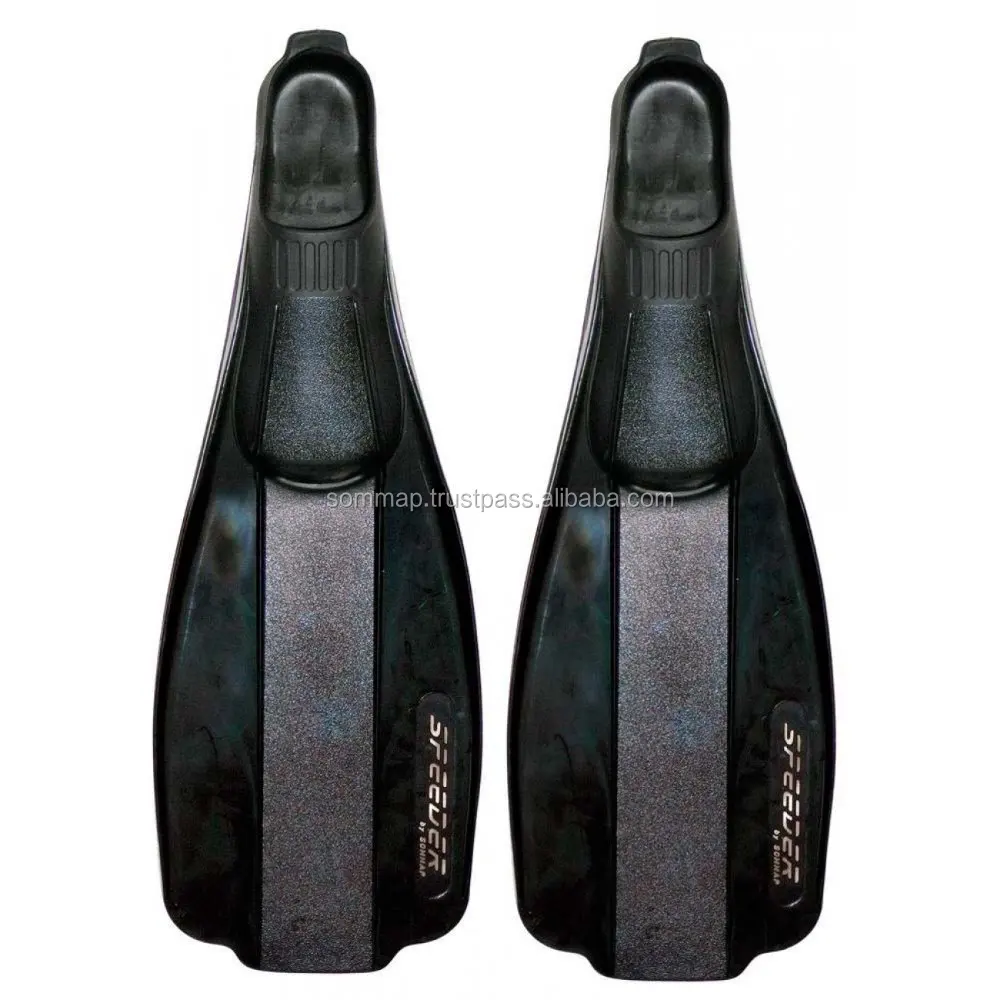 2021 High Quality Speeder Open Heel Scuba Diving Fins Short Rubber Swimming Fins for Adults for Surfing