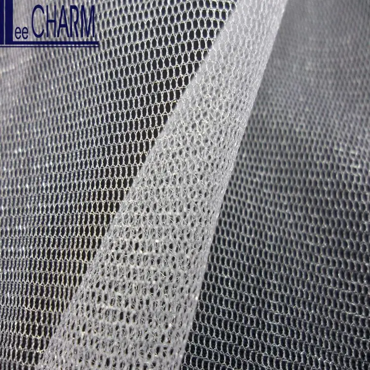 LCSH511W 30D 34gsm High Quality Nylon Tulle Fabric Mesh