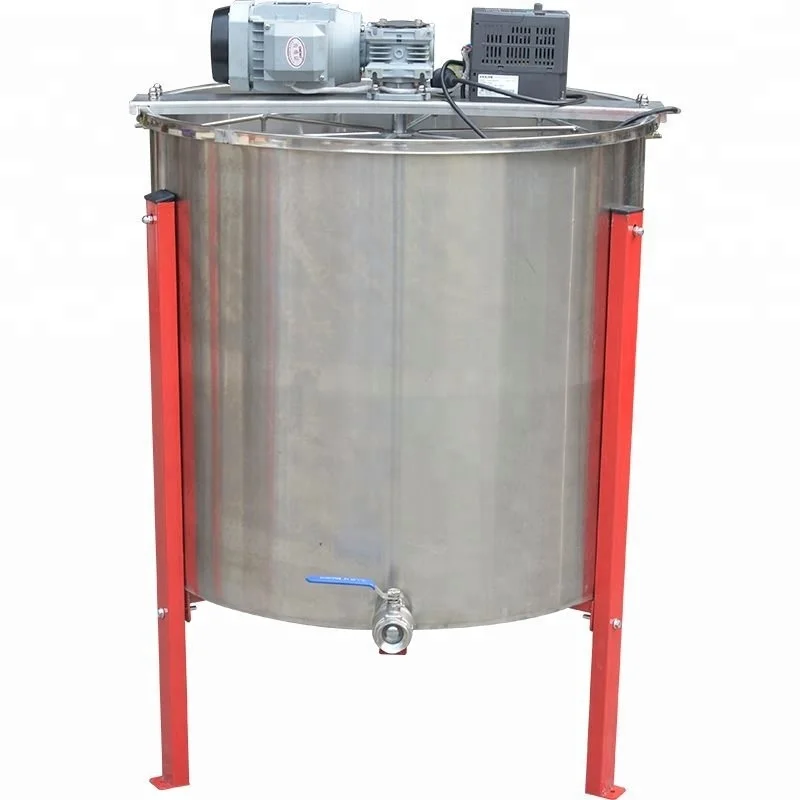 Электрический двухсторонний экстрактор меда с шестью рамами, пчеловодческое оборудование, б/у экстрактор меда