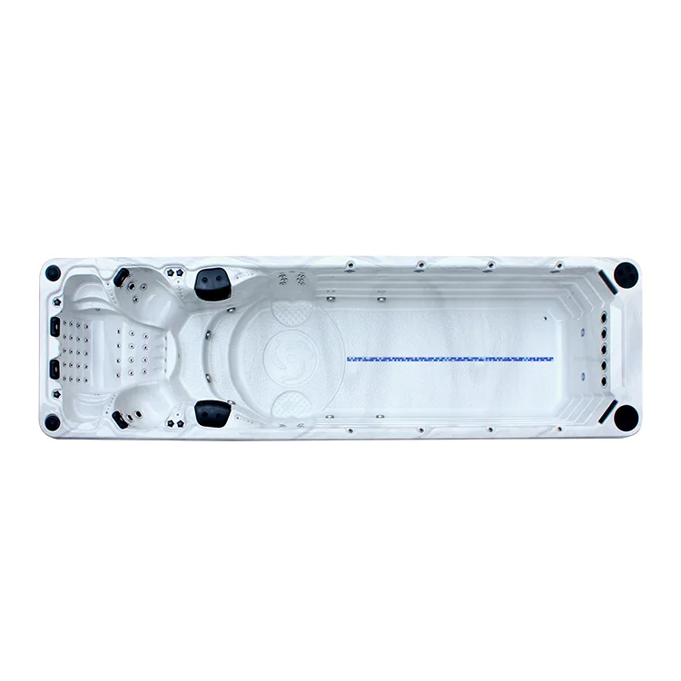 
JAZZI Acrylic Endless Swim Spa pool SKT339E-1 