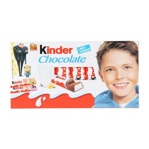 
For Kinders Chocolate T8 100 Gr 