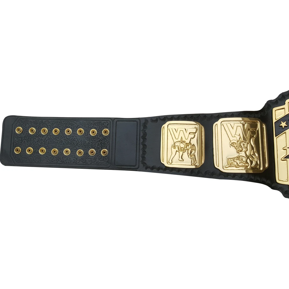 Red Logo IC intercontinental Wrestling Championship Belts Leather Belts Wrestling Belts