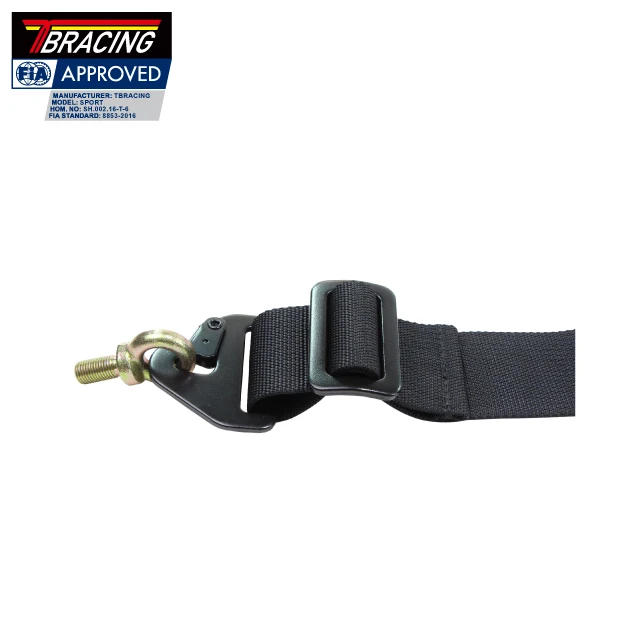 Ремень безопасности tпринимающий ФИА черный ремень для гонок тайваньские автомобильные аксессуары