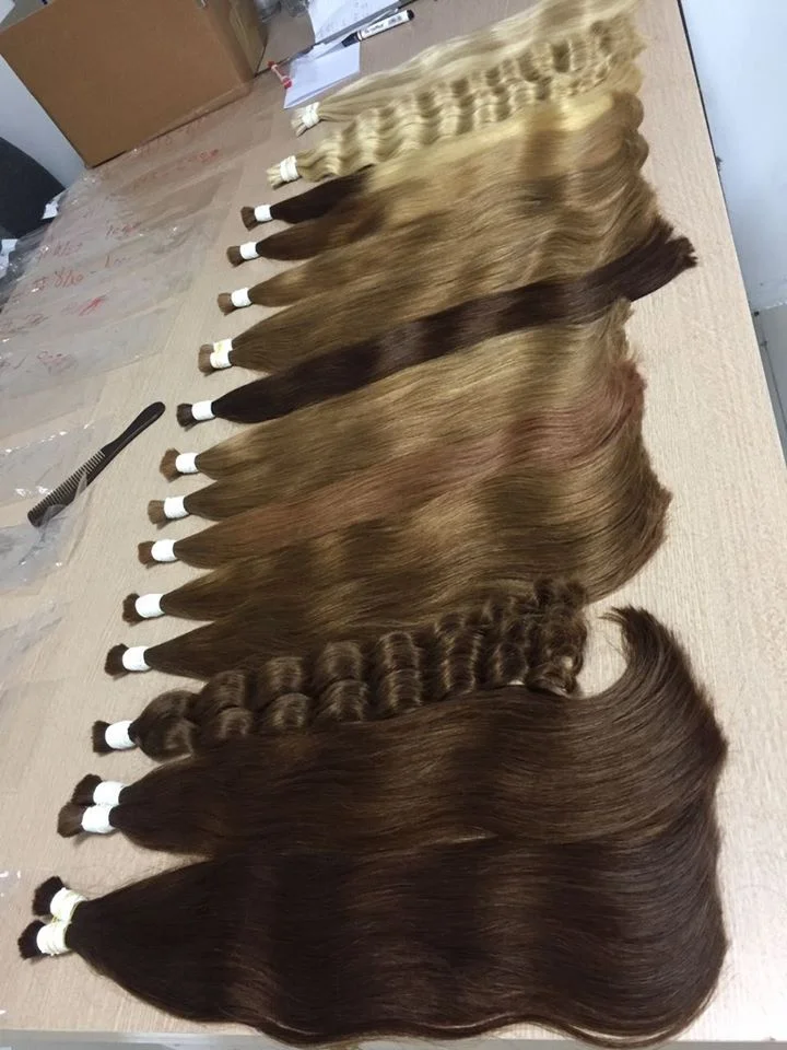 100% HUMAN HAIR VIETNAMESE DOUBLE DRAWN STRAIGHT HAIR EXTENSION