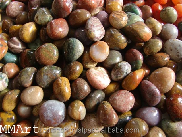 Разобранная галька оникса, камень для украшения дома