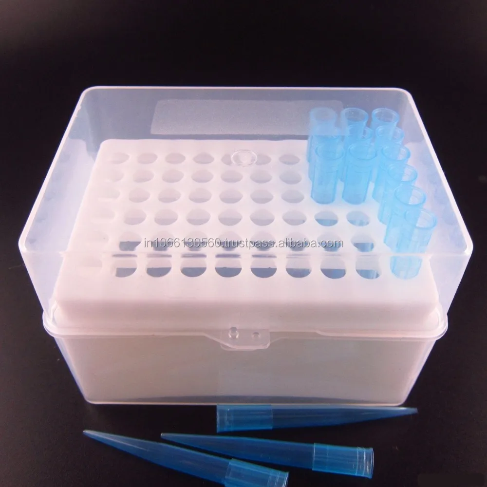 
10ul*96 200ul*96 1000ul*60 1000ul*100 5ml*28 5ml*48 10ml*15 Autoclavable pipette tip box Pipet 