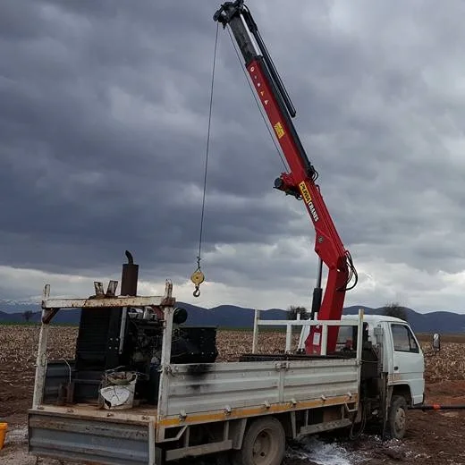 5 ton knuckle boom truck crane