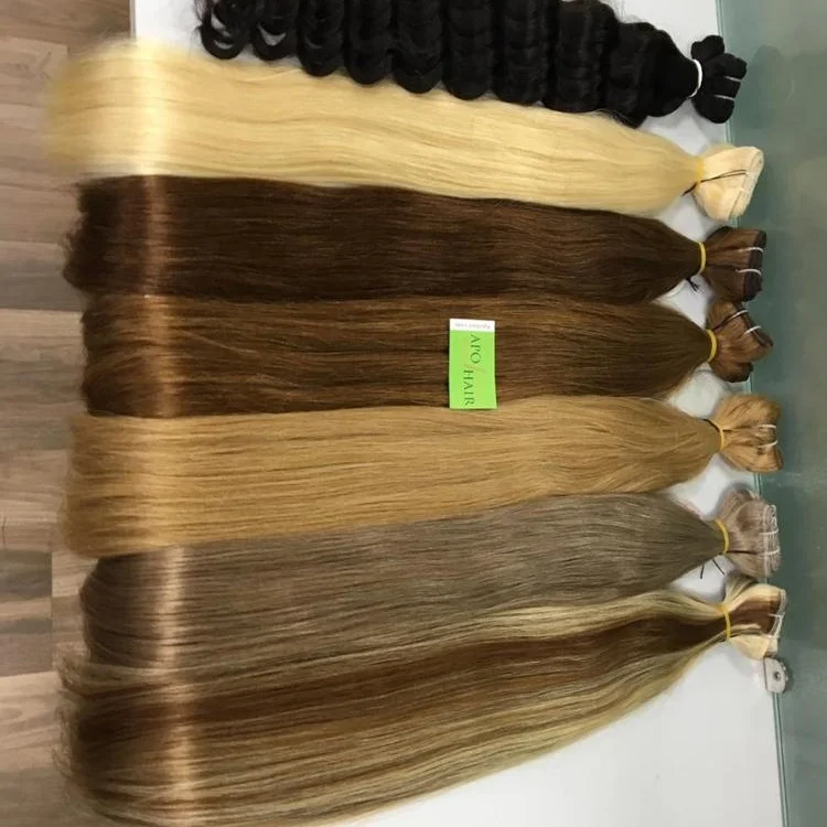 
Russian Hair Color 100% Unprocessed Remy Human Hair Extensions 