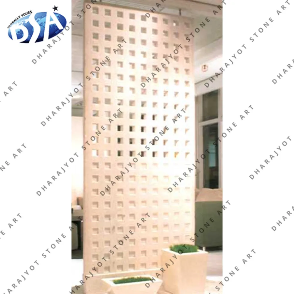 
Sandstone Home Exterior Wall Jali Decor 